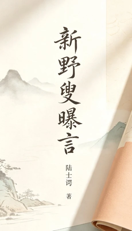 《新野叟曝言》陆士谔