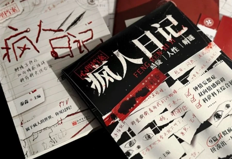 【正版书籍】疯人日记 秦森主编 心理档案系列互动推理小说 悬疑人性推理解谜游戏书 纸上玩趣书籍